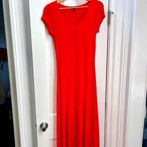 Lauren Ralph Lauren Red Maxi Dress-M